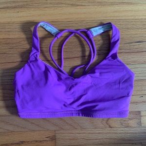 Purple Lululemon Sports bra
